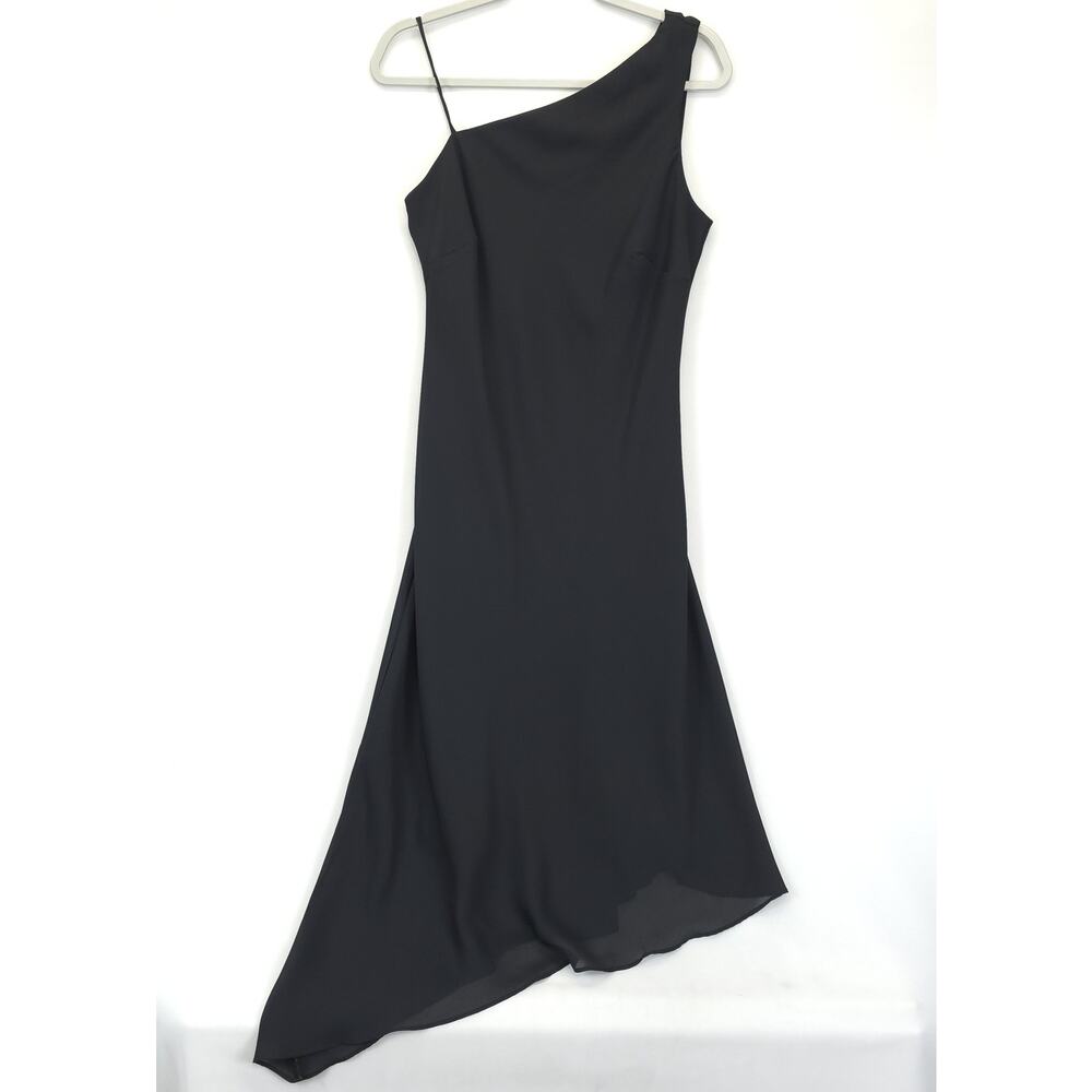Rabbit Rabbit Designs Dress Women 10 One Shoulder Asymmetrical Hem Gown USAโ